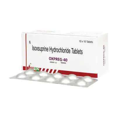 ISOXSUPRINE HYDROCHLORIDE 40 MG (SUSTAINED RELEASE) (ALUALU) (OXPREG-40)